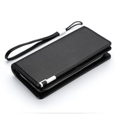 Multi-Pocket Multi Card Holder Leather Wallet Purse For Men